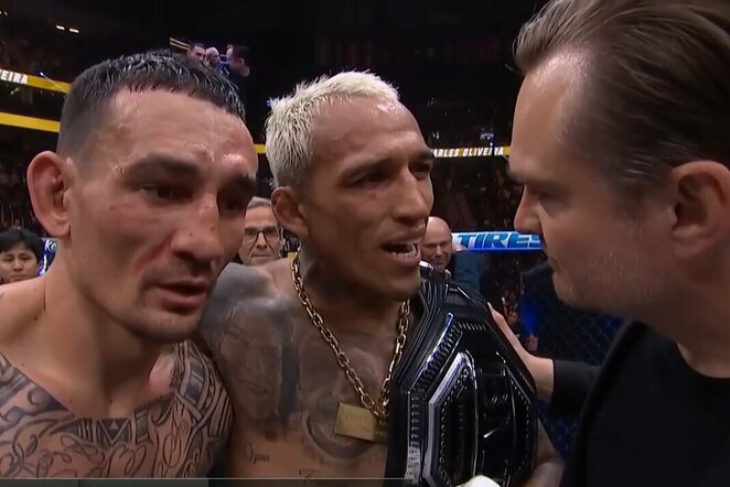 Maxas Holloway ir Charlesas Oliveira | „Stop“ kadras