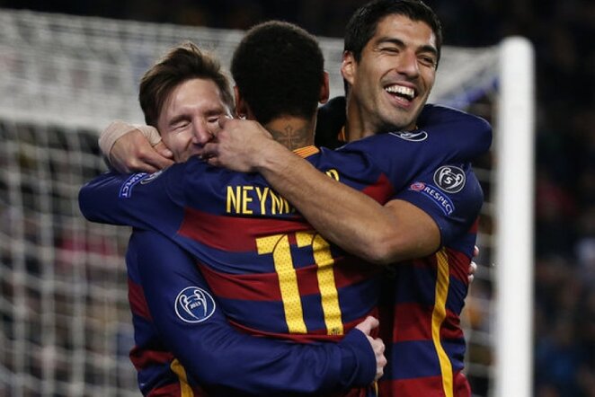 „Barcelona“ ir dar aštuoni klubai jau yra patekę į ČL aštuntfinalius | Reuters/Scanpix nuotr.