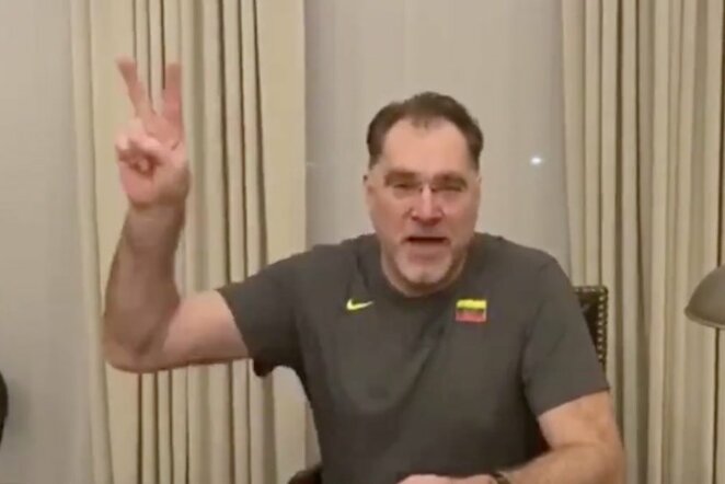 Arvydas Sabonis | „Stop“ kadras