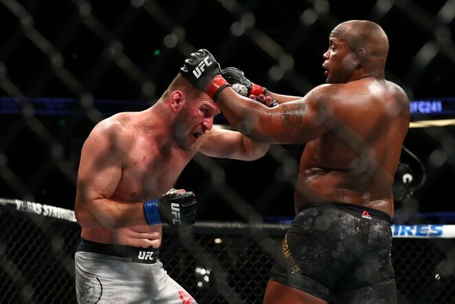 Stipe'as Miočičius ir Danielis Cormier | Scanpix nuotr.