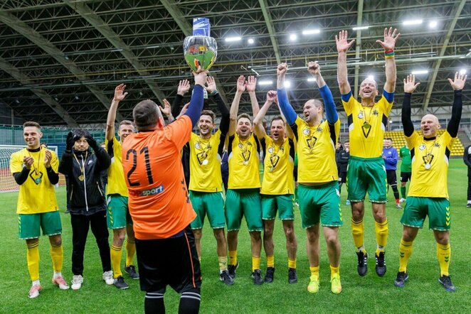 „Korporacijų taurės“ futbolo turnyras | Elvio Žaldario nuotr.