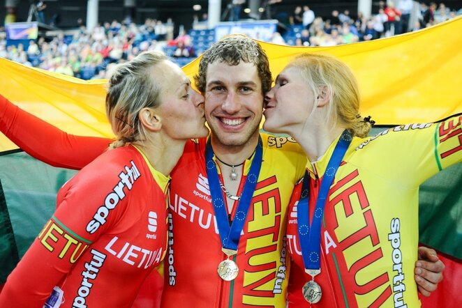 Simona Krupeckaitė, Gediminas Bagdonas ir Aušrinė Trebaitė ir | Fotodiena/Roberto Dačkaus nuotr.
