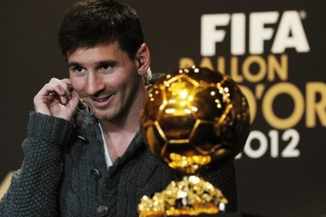 Praėjusių metų nugalėtojas Lionel Messi | AP/Scanpix nuotr.