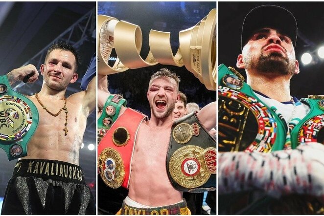 Egidijus Kavaliauskas, Joshas Tayloras ir Jose Ramirezas | Instagram.com nuotr