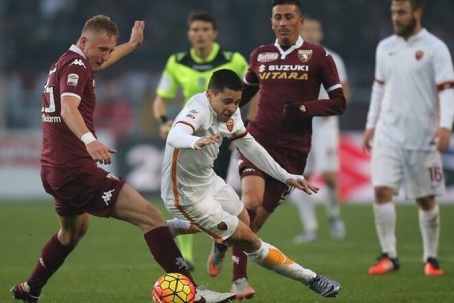 „Torino“ – „Roma“ rungtynių akimirka | AFP/Scanpix nuotr.