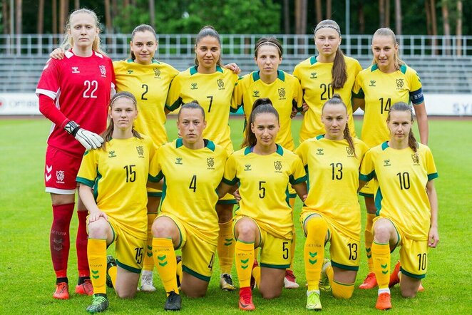 Lietuvos moterų futbolo rinktinė | LFF nuotr.