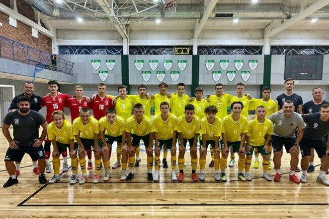 Lietuvos U-19 futsal rinktinė  | lff.lt nuotr.