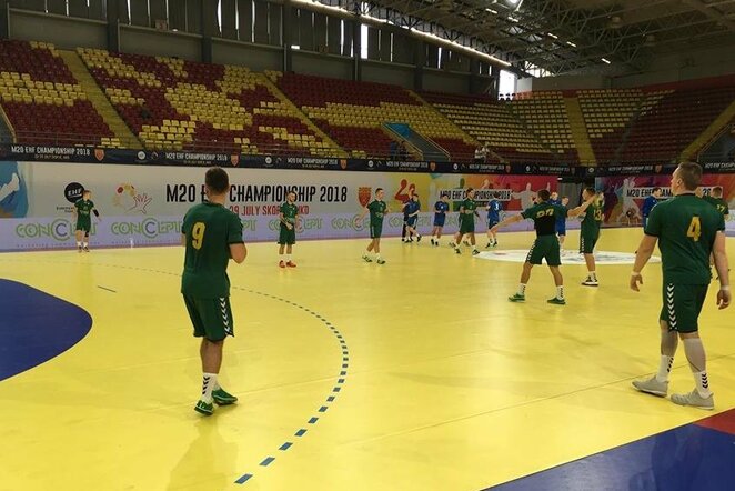 Lietuvos U-20 rinktinė | Organizatorių nuotr.