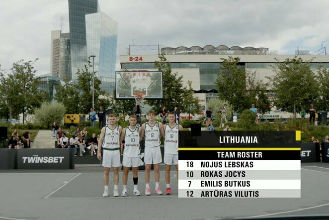 Lietuvos vaikinų 3x3 krepšinio rinktinė | FIBA nuotr.