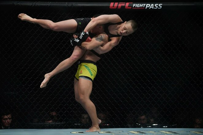 Jessica Andrade prieš Rose Namajunas | Scanpix nuotr.