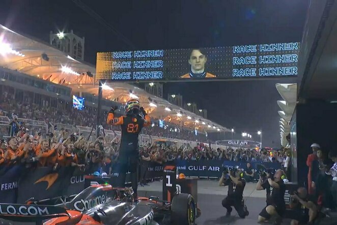 Oscaras Piastri | „Stop“ kadras