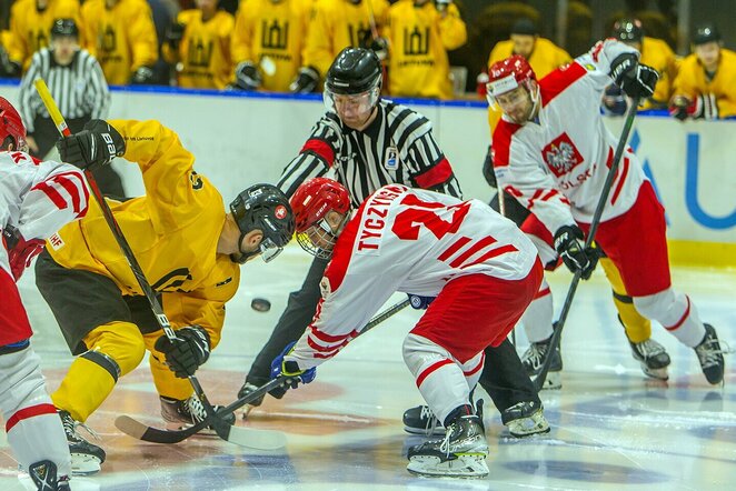 Lietuvių ir lenkų rungtynės | hockey.lt nuotr.