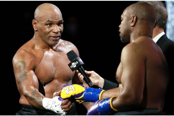 Mike'as Tysonas ir Roy Jonesas | Scanpix nuotr.