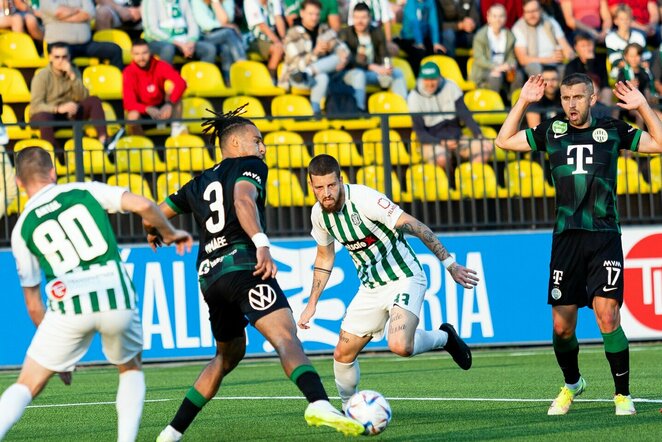 „Žalgiris“ – „Ferencvaros“ rungtynių akimirka | Luko Balandžio / BNS foto nuotr.