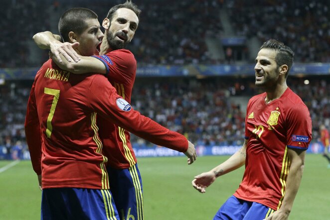 Alvaro Morata (kair.) | Scanpix nuotr.