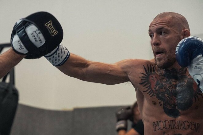 Conoro McGregoro pasiruošimas „UFC 257“ turnyrui | Instagram.com nuotr
