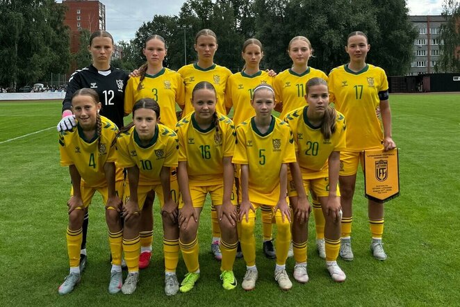 Lietuvos WU-15 futbolo rinktinė | lff.lt nuotr.