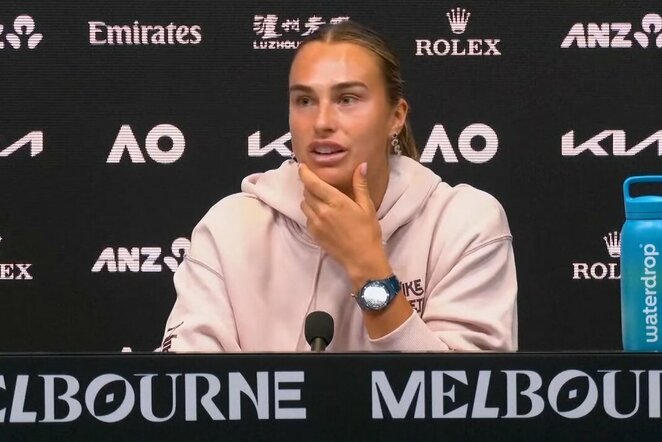 Aryna Sabalenka | „Stop“ kadras