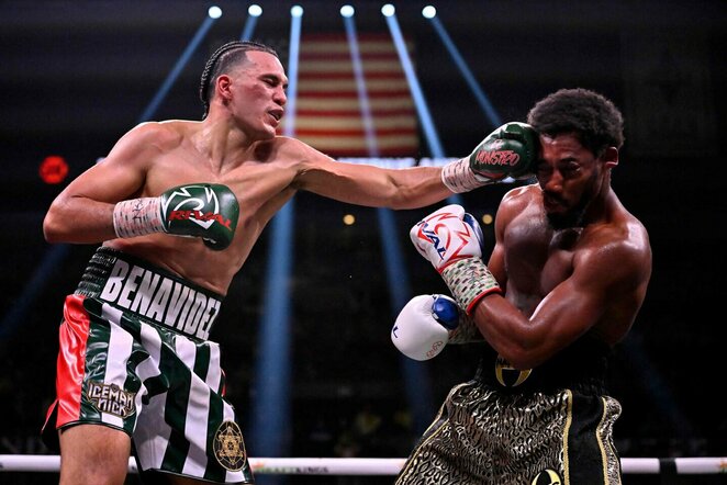 Davidas Benavidezas ir Demetriusas Andrade | Scanpix nuotr.