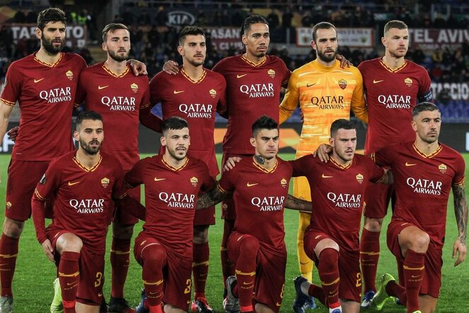 „Roma“ komanda | „Twitter“ nuotr.