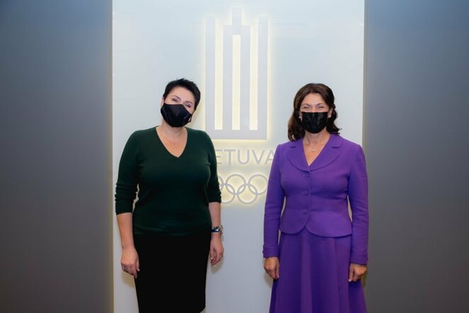 Daina Gudzinevičiūtė ir Diana Nausėdienė | LTOK nuotr.