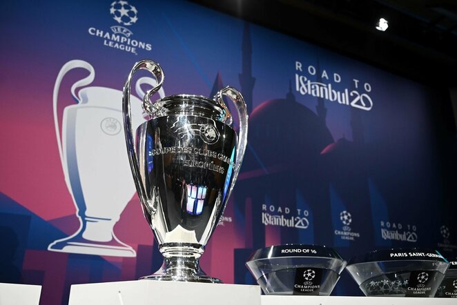 UEFA Čempionų lygos trofėjus | Scanpix nuotr.