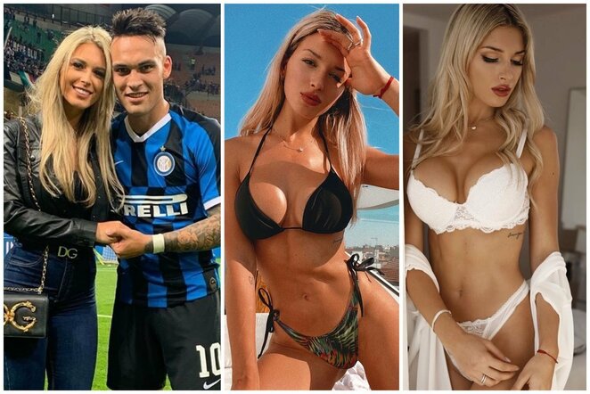 Lautaro Martinezas ir Agustina Gandolfo | Instagram.com nuotr
