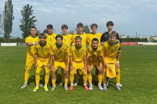 Lietuvos U-16 futbolo rinktinė | lff.lt nuotr.