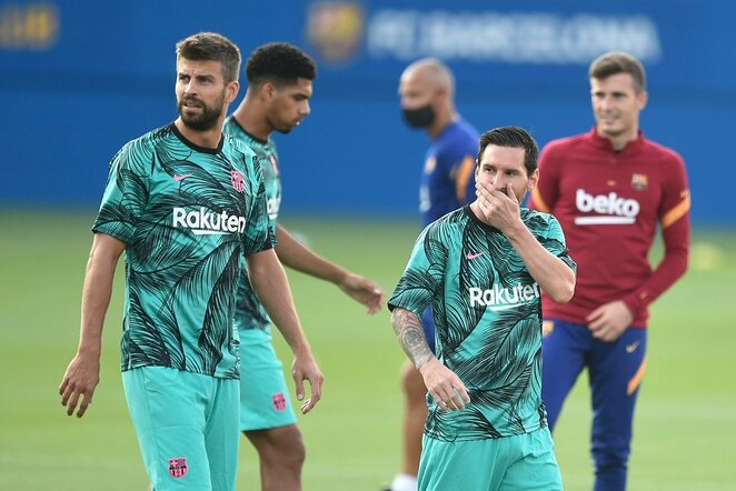 Gerardas Pique ir Lionelis Messi | Scanpix nuotr.