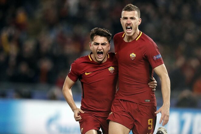 UEFA Čempionų lygos aštuntfinalis: „Roma“ - Donecko „Shakhtar“ (2018.03.13) | Scanpix nuotr.