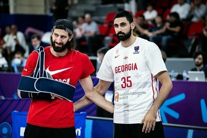 Shengelia ir Bitadze | FIBA nuotr.