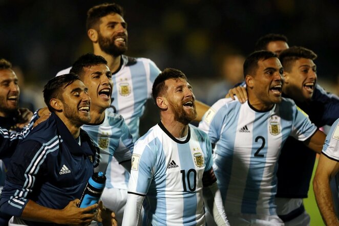 Argentinos rinktinės triumfas | Scanpix nuotr.