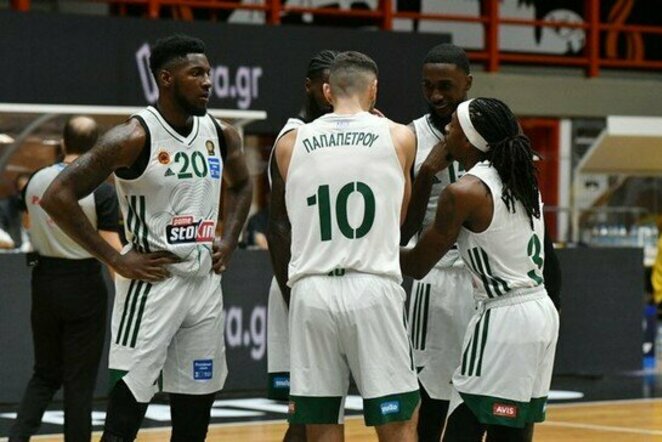 Atėnų „Panathinaikos“ krepšininkai | „Twitter“ nuotr.