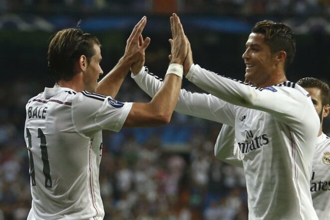 Garethas Bale'as ir Cristiano Ronaldo | AP/Scanpix nuotr.