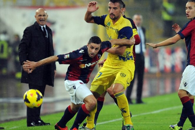 „Bologna“ – „Chievo“ rungtynių akimirka | LaPressse/Scanpix nuotr.