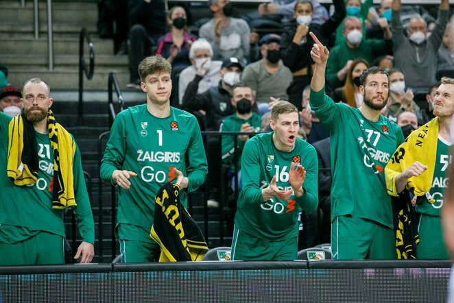 „Žalgiris“ – „Real“ rungtynių akimirka | Eriko Ovčarenko / BNS foto nuotr.