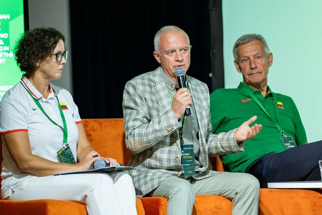 Konferencija „Lietuvos olimpiniam sportui – 100 metų: vakar, šiandien ir rytoj“ | Vytauto Dranginio/LTOK nuotr.