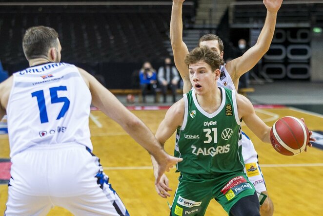 „Žalgirio“ ir „Neptūno“ rungtynės | Roko Lukoševičiaus/BNS Foto nuotr.