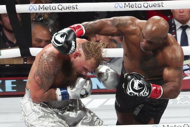 Jake'as Paulas ir Mike'as Tysonas | Scanpix nuotr.