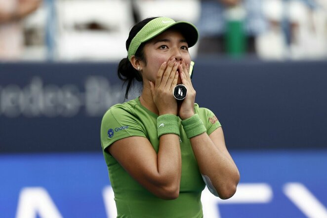 Naomi Osaka prieš Alexandrą Ealą | EPA nuotr.