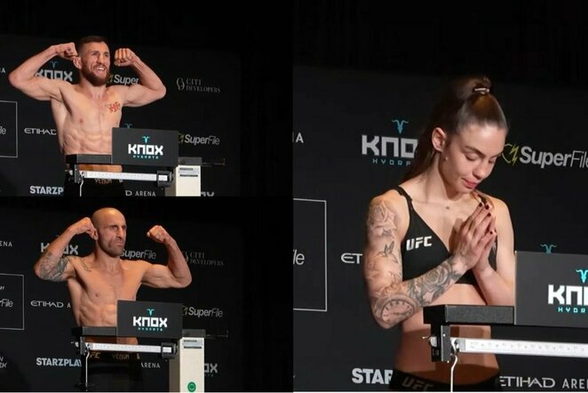 UFC 333 svėrimai | Stop kadras