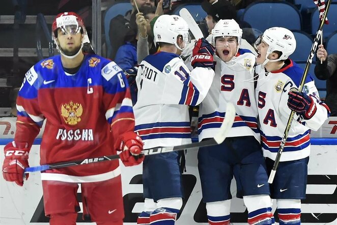 JAV ir Rusijos jaunimo rinktinių rungtynės | Scanpix nuotr.