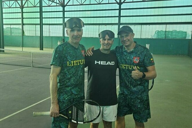„Blind tennis Lithuania“ nuotr. | „Facebook“ nuotr.