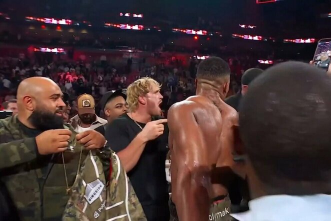 Loganas Paulas ir Anthony Joshua | „Stop“ kadras