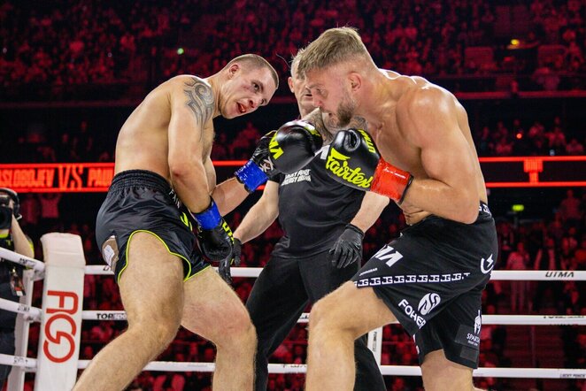 Sergejus Maslobojevas – Ignas Pauliukevičius | Teodoro Biliūno / BNS foto nuotr.