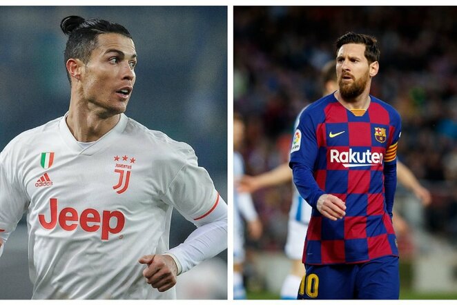 Cristiano Ronaldo ir Lionelis Messi | Scanpix nuotr.