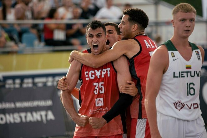 Lietuvių ir egiptiečių rungtynės | FIBA nuotr.