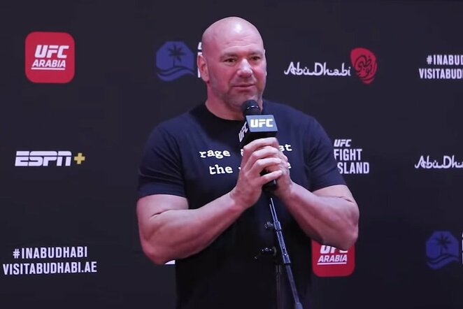 Dana White'as | Youtube.com nuotr.