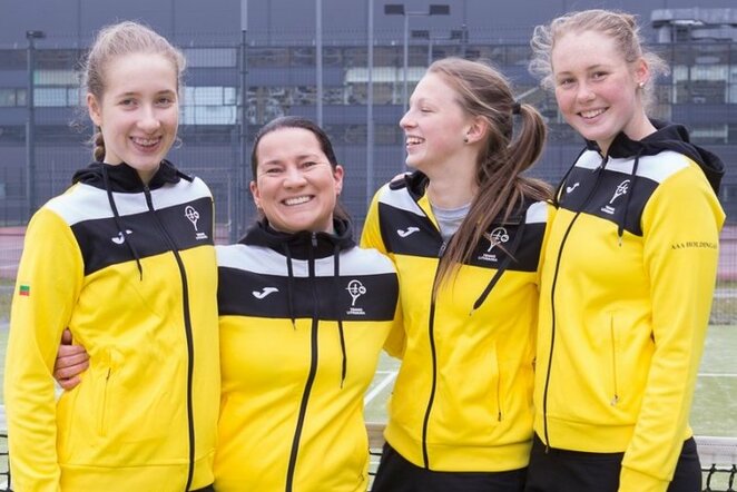 Lietuvos moterų teniso rinktinė | Organizatorių nuotr.