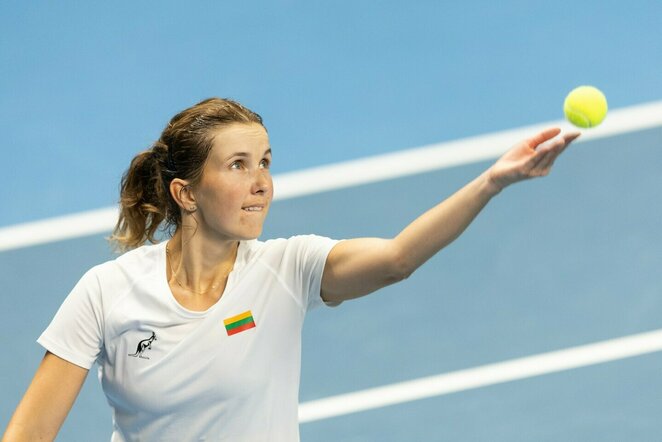 Justina Mikulskytė prieš Deą Herdželaš | Sauliaus Čirbos nuotr.